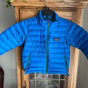 Patagonia Blue Puffer Jacket